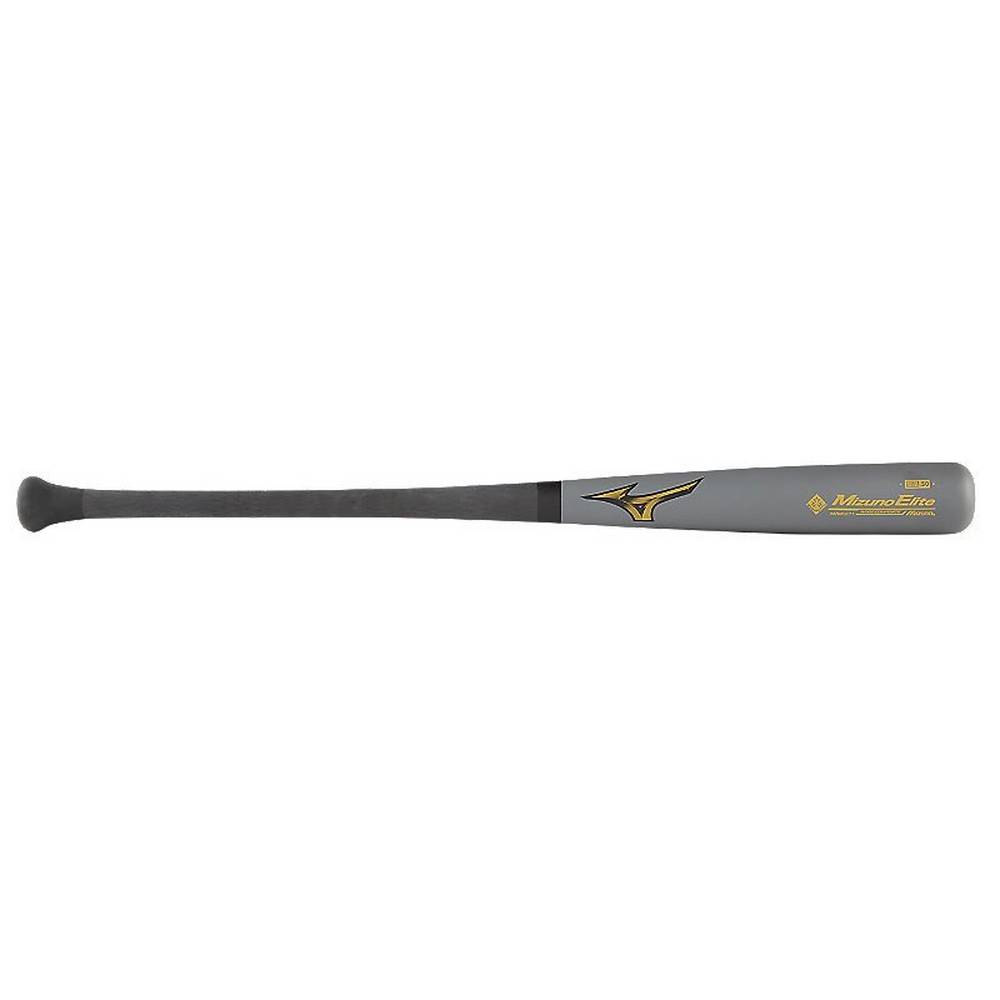 Mizuno MZMC 271 Maple/Carbon Elite Wood - Erkek Beysbol Sopası - Gri/Siyah Türkiye (BUFIKW-640)